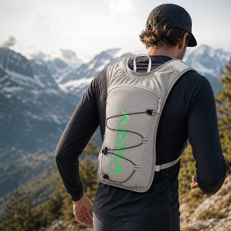 AZELA Trekking Pack 40L Lightweight Gray Black