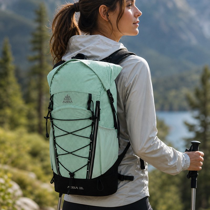 AZELA Premium Trekking Pack 45L with Hydration Sleeve