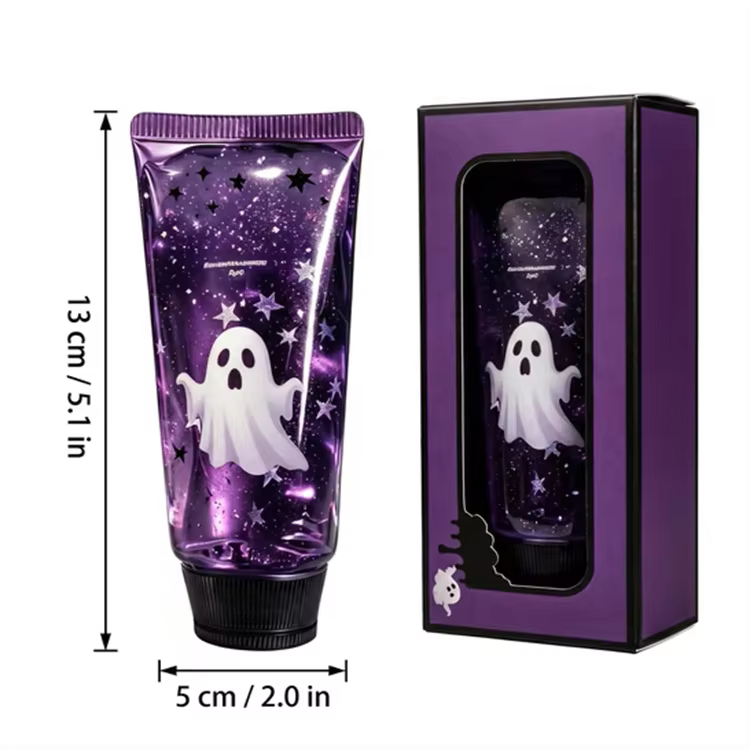 Cute and Quirky Design Ghost-themed Toothpaste Squeeze Toy, Realistic Toothpaste Stress-relief Squeeze Toy