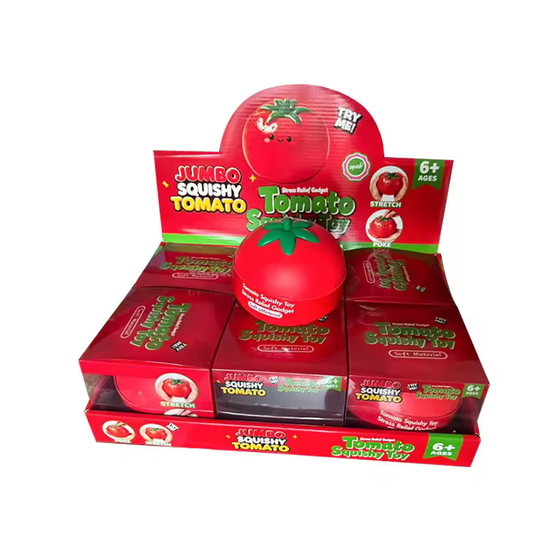 NEE DOH  Various Funny and Cute Shapes, Slow Rebound Simulated Fruit Stress-relief Squeeze Toy, Giant Blueberry Squishy Toy