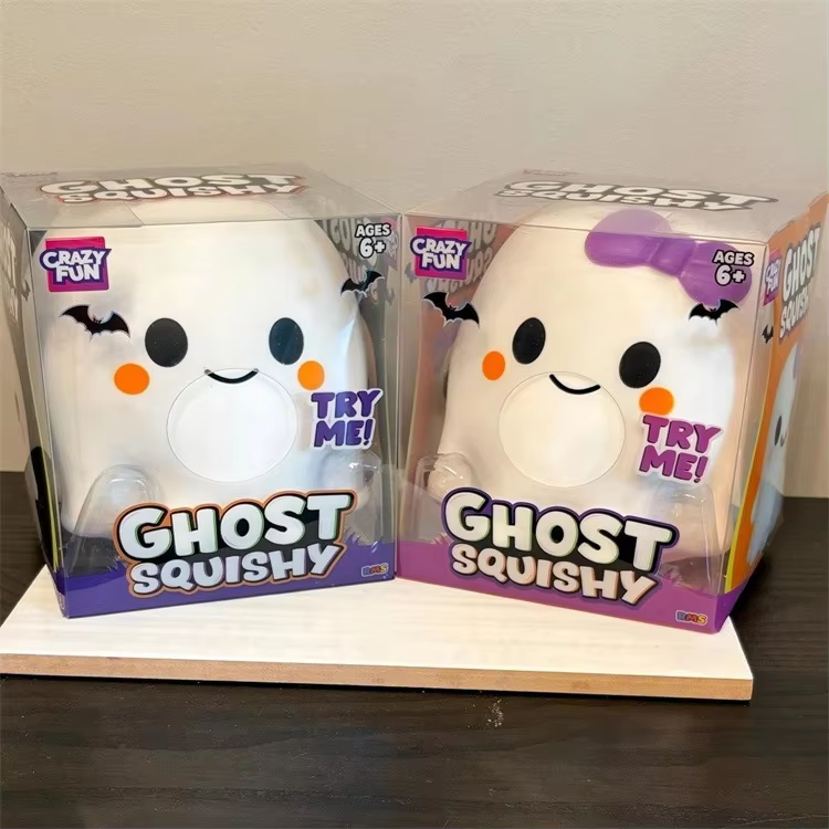 Crazy Fun Ghost Rebound Squishy Toy with Cute and Playful Design, Perfect for Boys and Girls to Collect