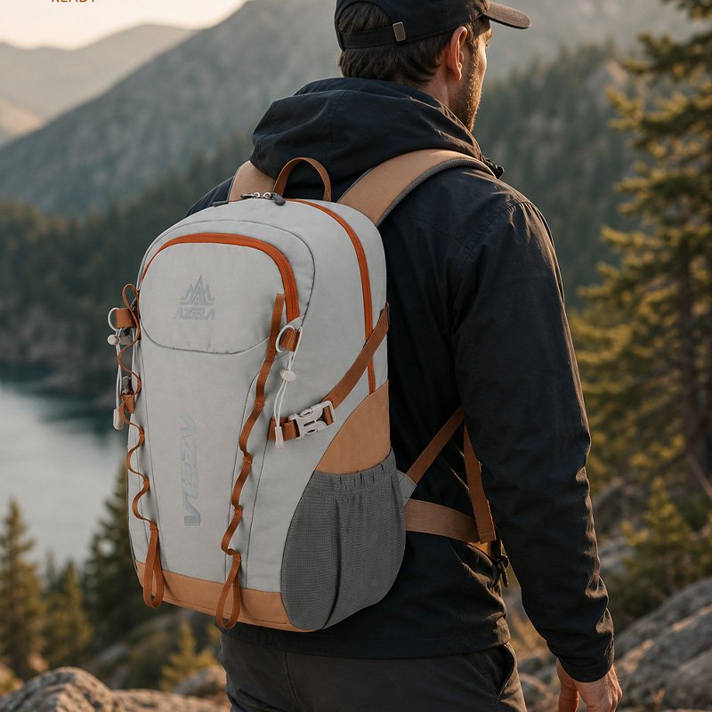 AZELA Trekking Pack 40L Lightweight Waterproof Backpack