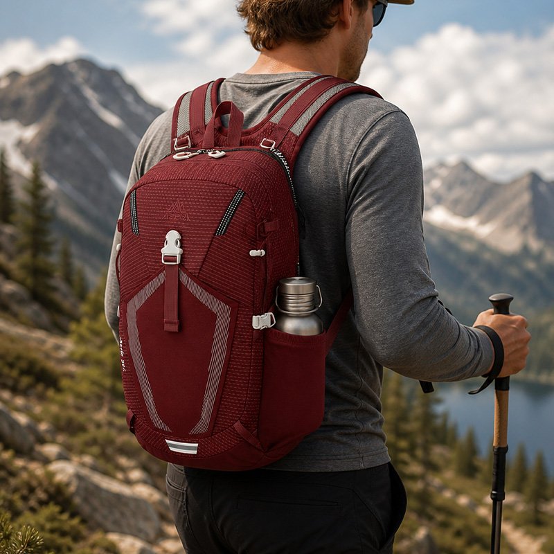 AZELA Premium Trekking Pack 45L Durable Hiking Backpack