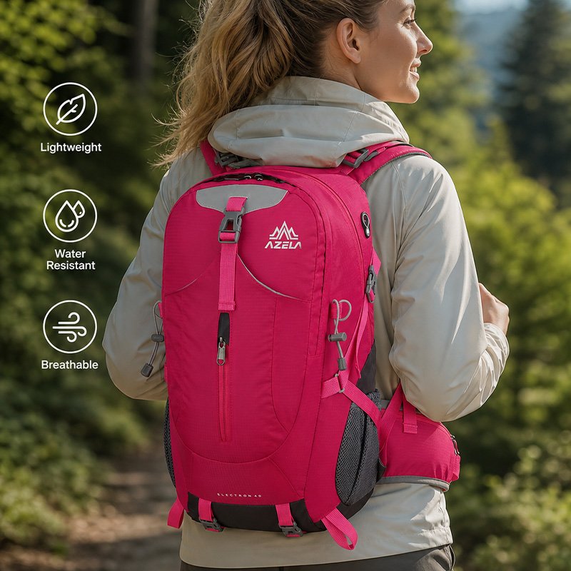 AZELA Trekking Pack 40L Lightweight Durable