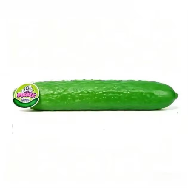 Different Styles of Simulated Sour Cucumber Stress-relief Squeeze Toys, Lifelike Model Slow Rebound Squishy Toys