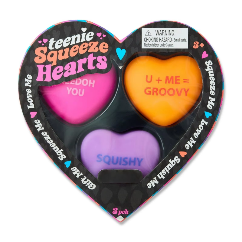 Creative Heart-Shaped Stress Relief Squeeze Toy, Perfect for Collecting by Both Boys and Girls