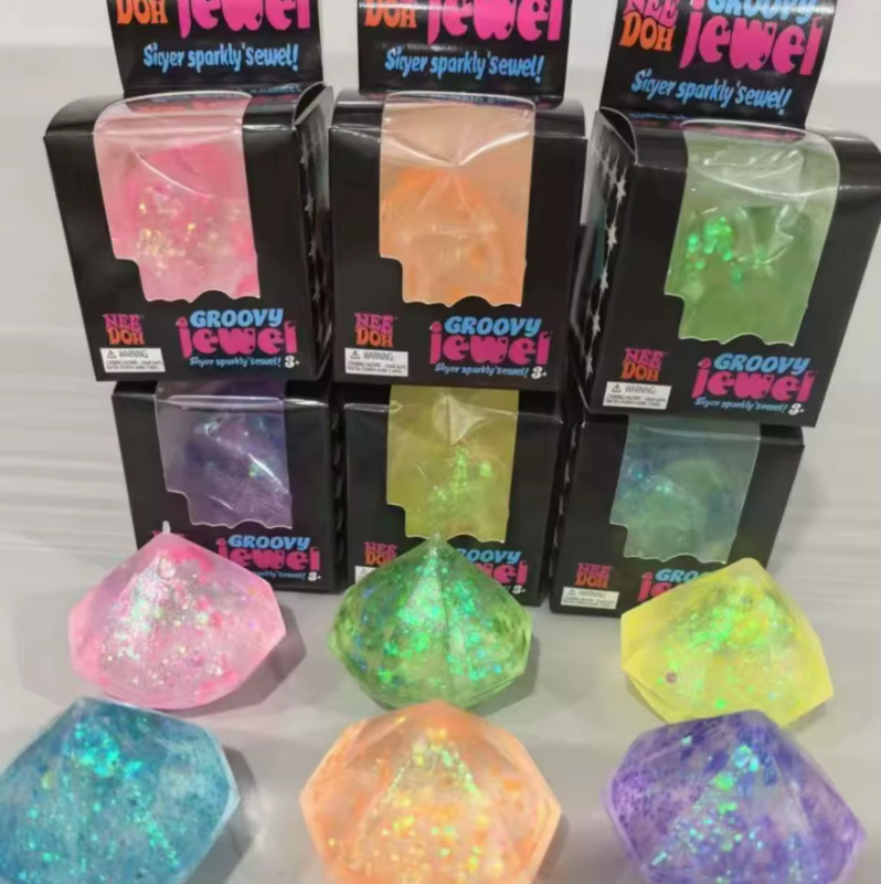 Slow Rising Squishy Cat Roll Stress Relief Toy Cute Multicolor Shapes Squeeze Stress Relief Toy