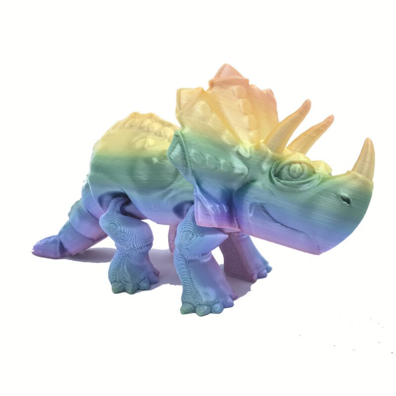 3D printed all-in-one T-Rex joints can move freely, dinosaur figure model, boys’ movable toy
