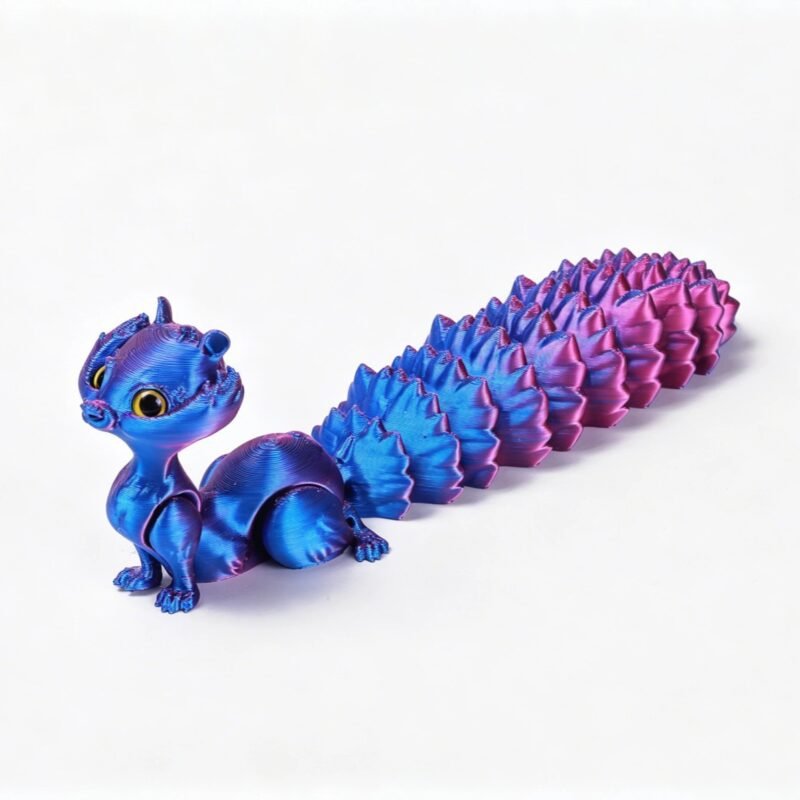 3D Printed Toy Super Cute Little Squirrel Toy Trendy Craft Gift Toy with Movable Joints
