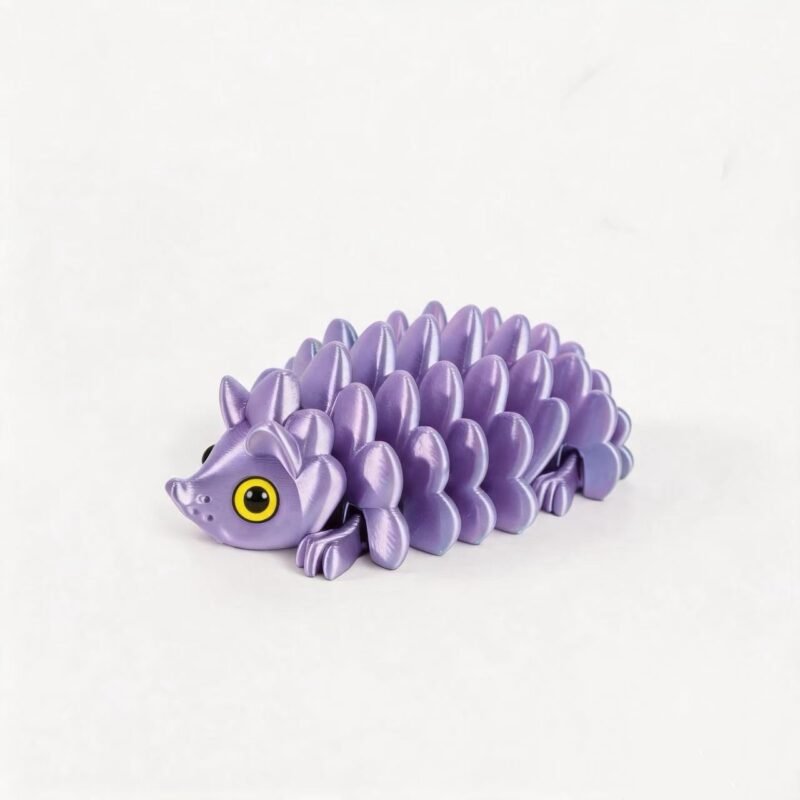 3D Printed Hedgehog Pinecone Movable Decorative Toy Figurine