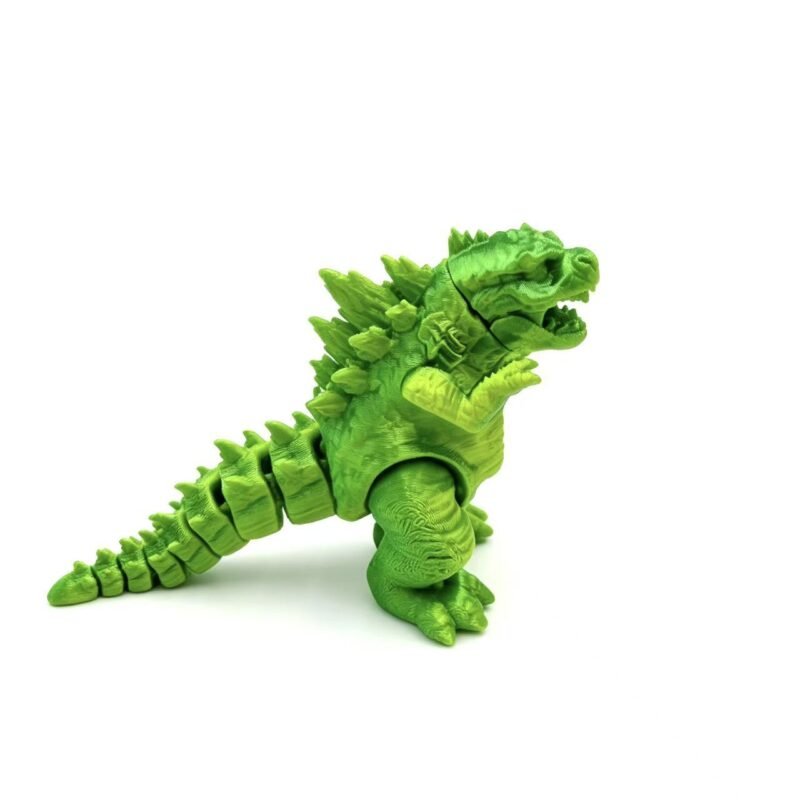 3D Printed SLA Model Figurine with Movable Tail – Creative Desktop Ornament