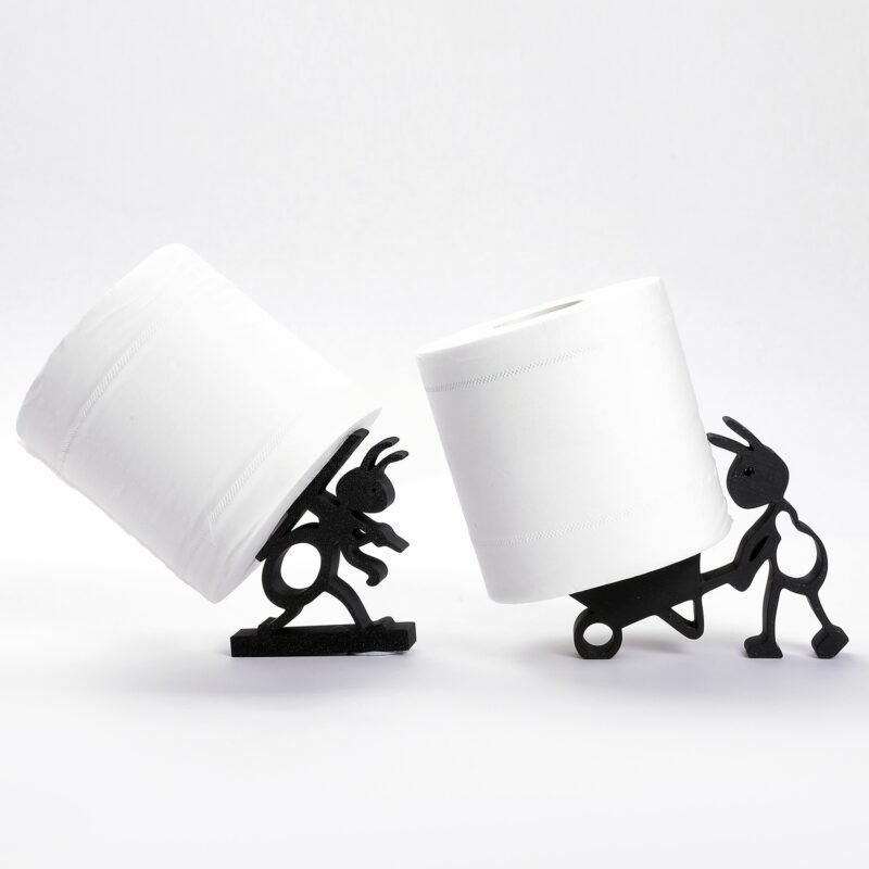3D Printed Ant Napkin Holder Home Living Room Bathroom Base Storage Rack Decoration Ornament
